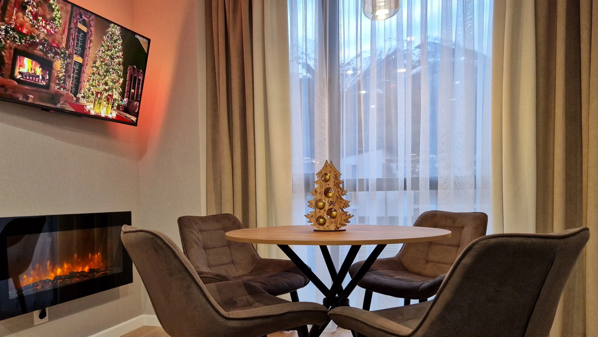 Апартаменты двухкомнатные в Красной Поляне