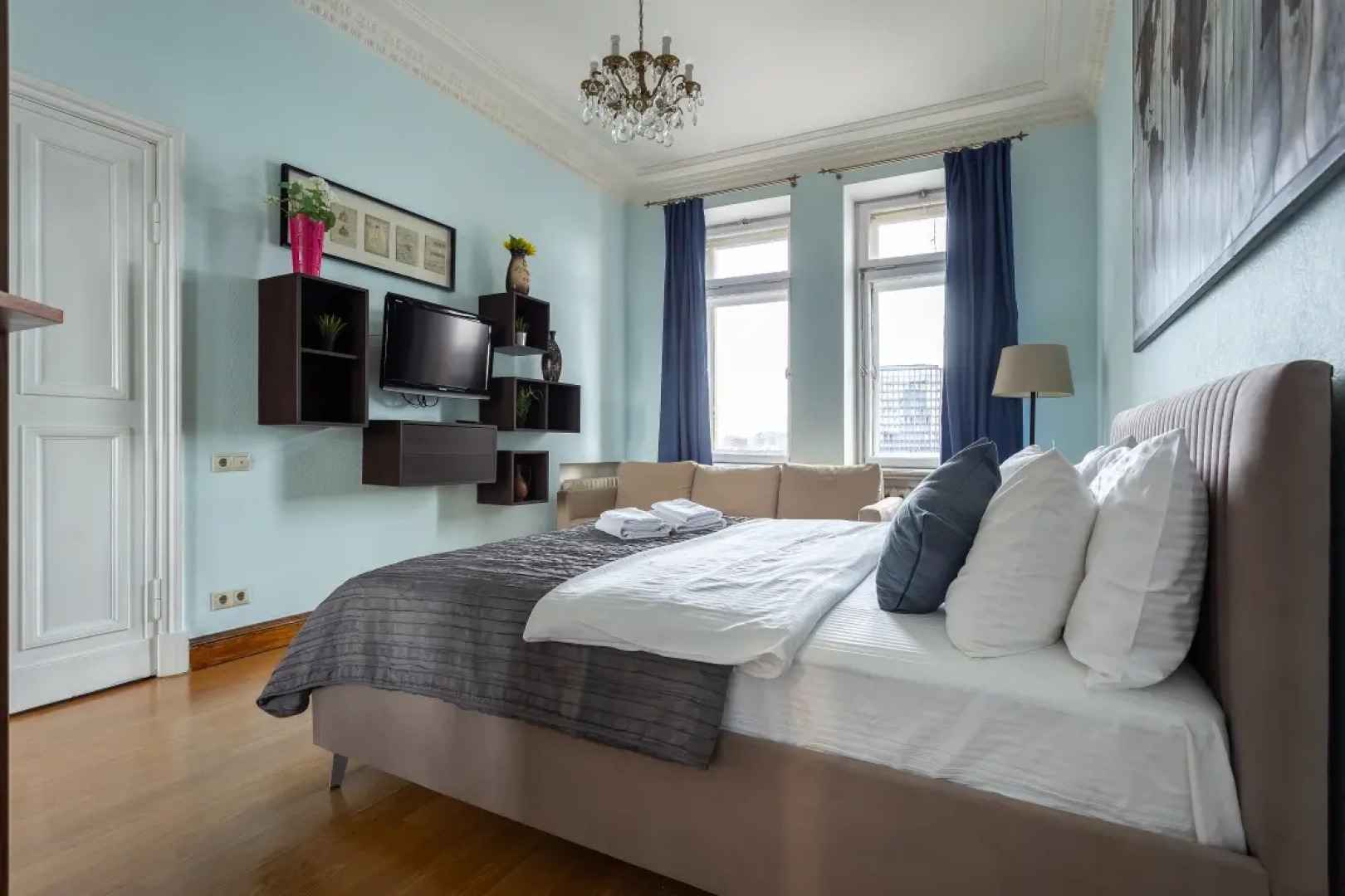 Апартаменты Улучшенные 3 Комнатные с Видом на Москву-Сити