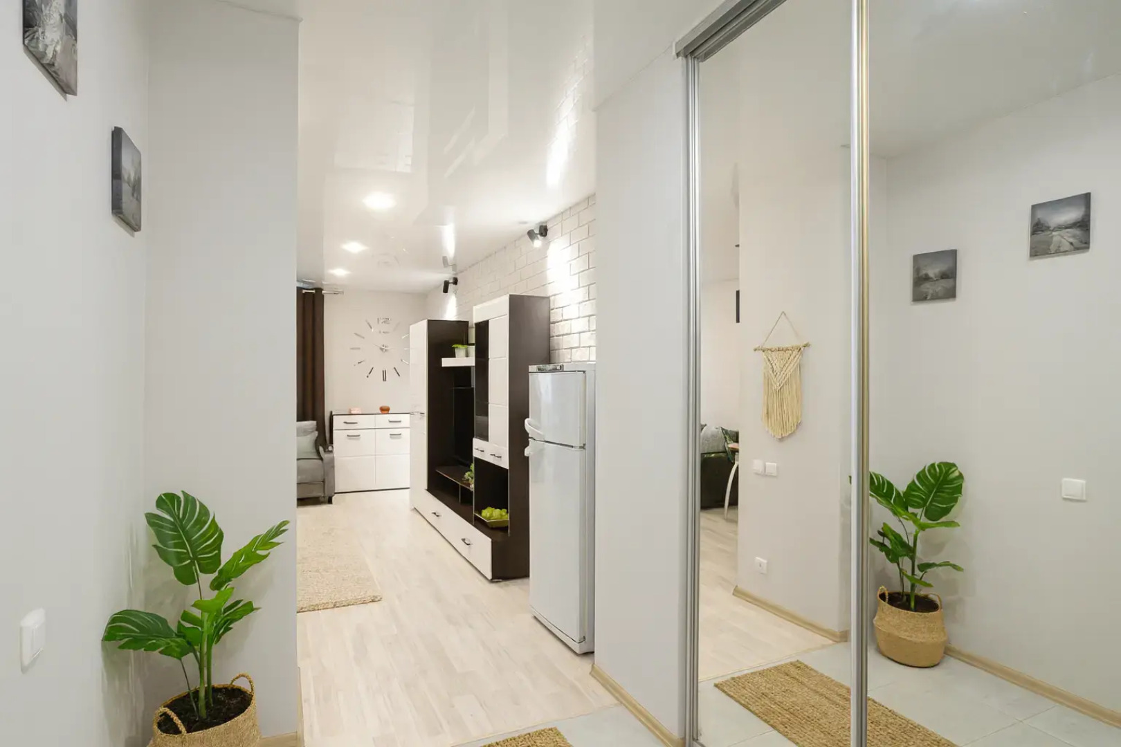 Квартира Уютная студия с видом на город