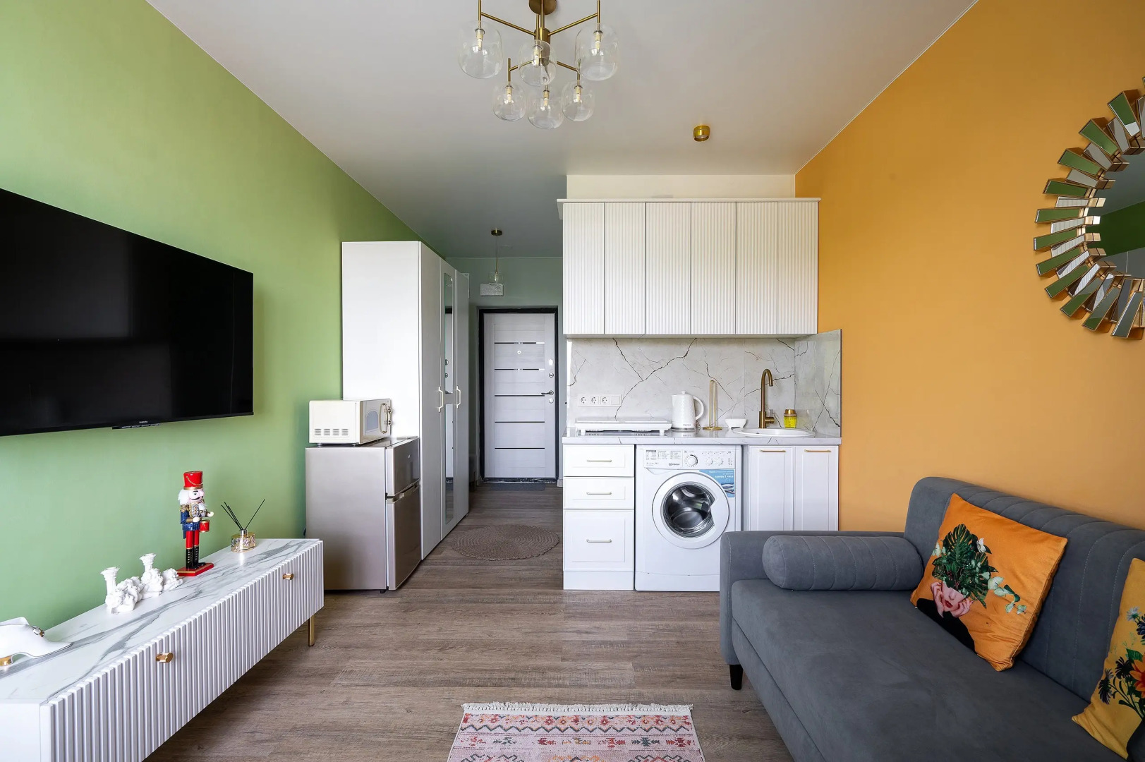 Апартаменты Уютная студия с видом на море