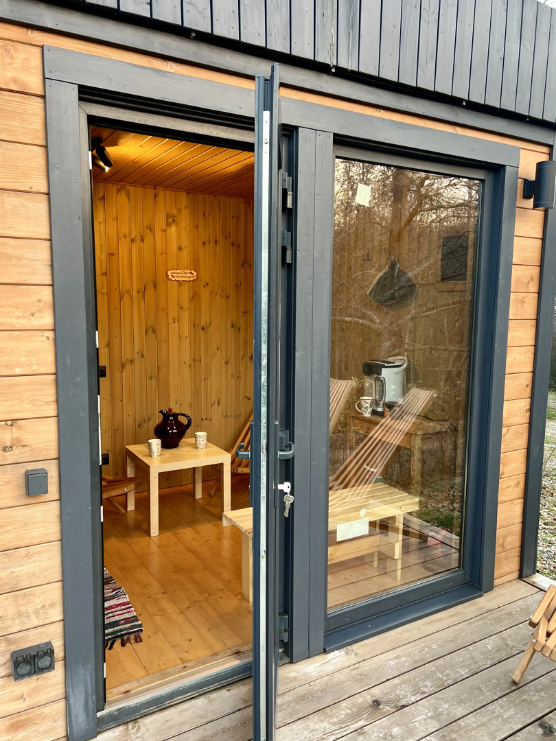 Частный дом Загородный комплекс на берегу реки с баней 1