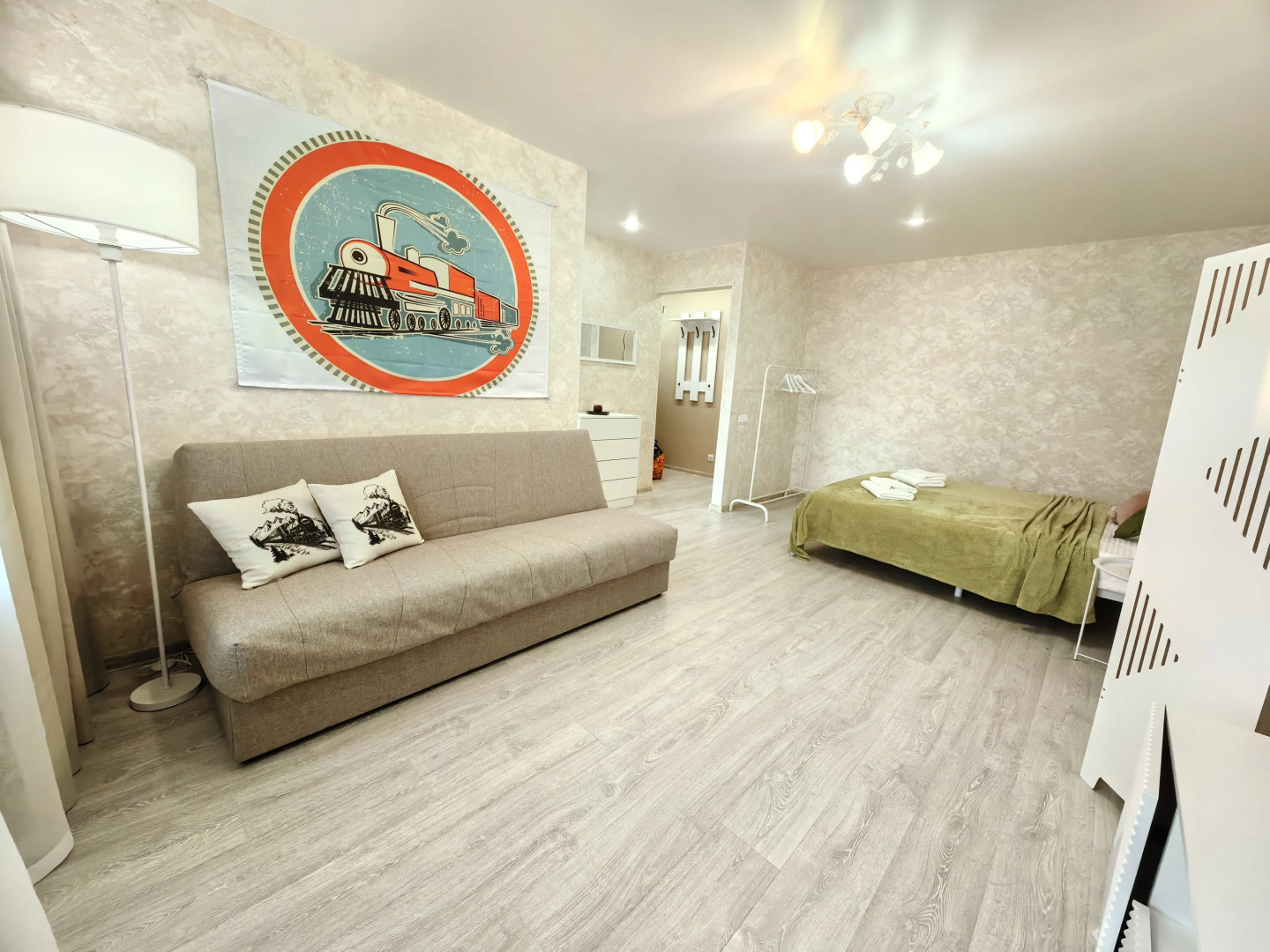 Квартира Арктический Экспресс у Железнодорожного Вокзала Мурманска