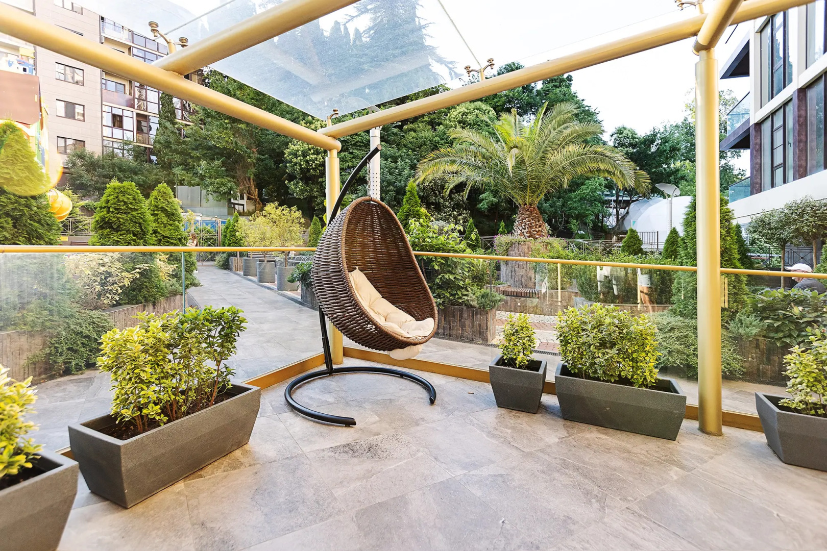 Апартаменты с балконом в ЖК Метрополь