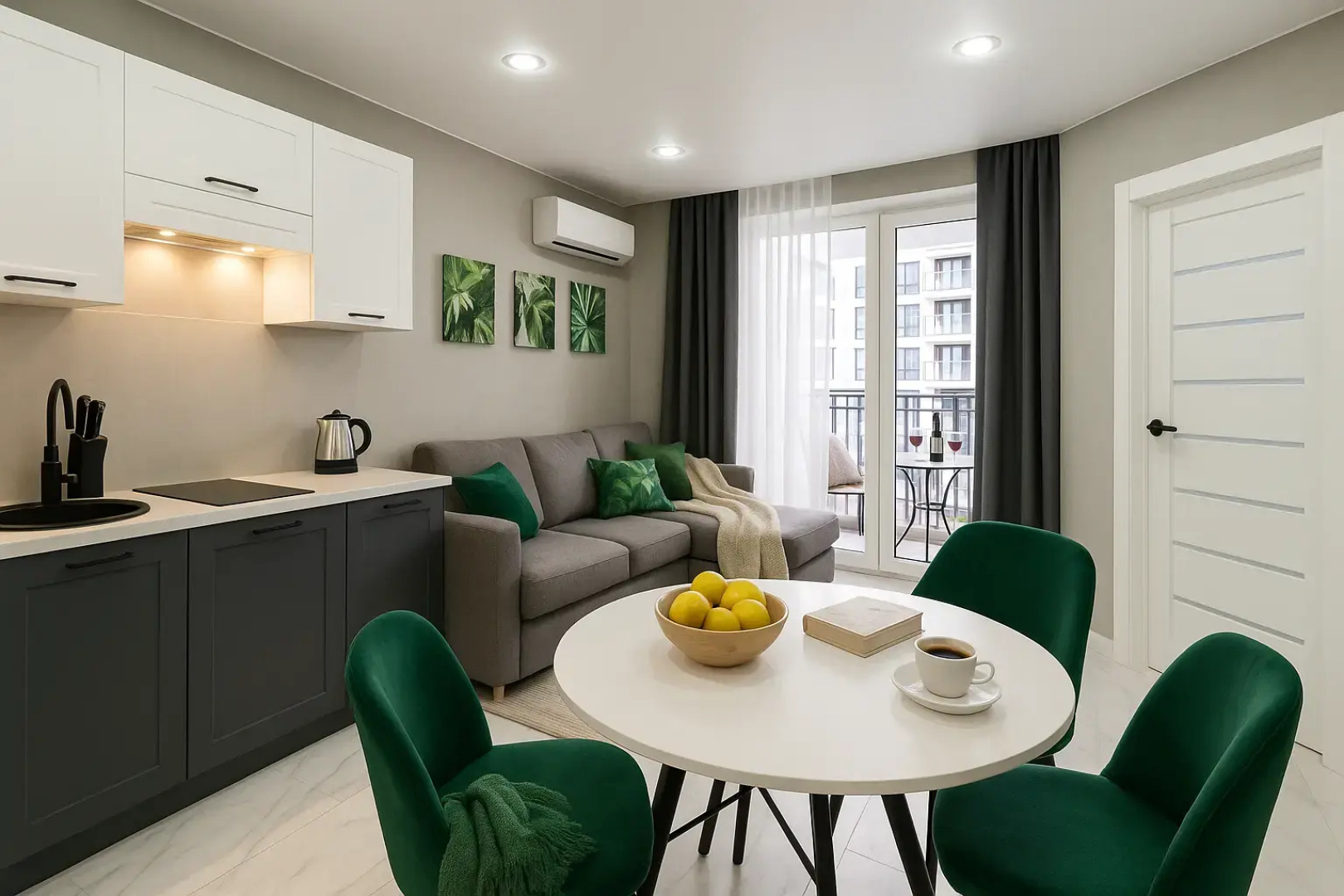 Квартира Евродвушка в ЖК Каравелла Португалии