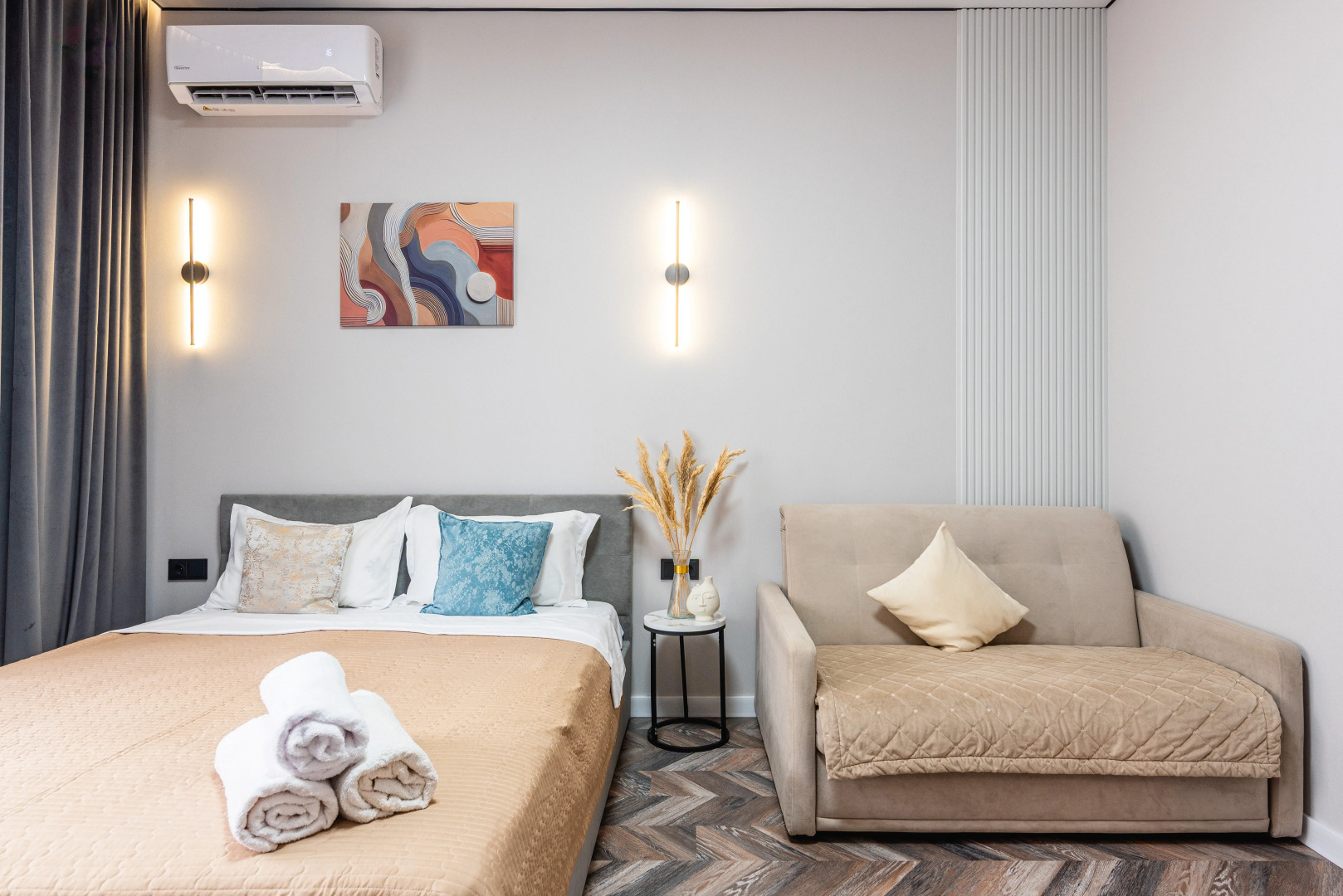 Апартаменты Студия Bounty рядом с ТРЦ Мега Парк (197)