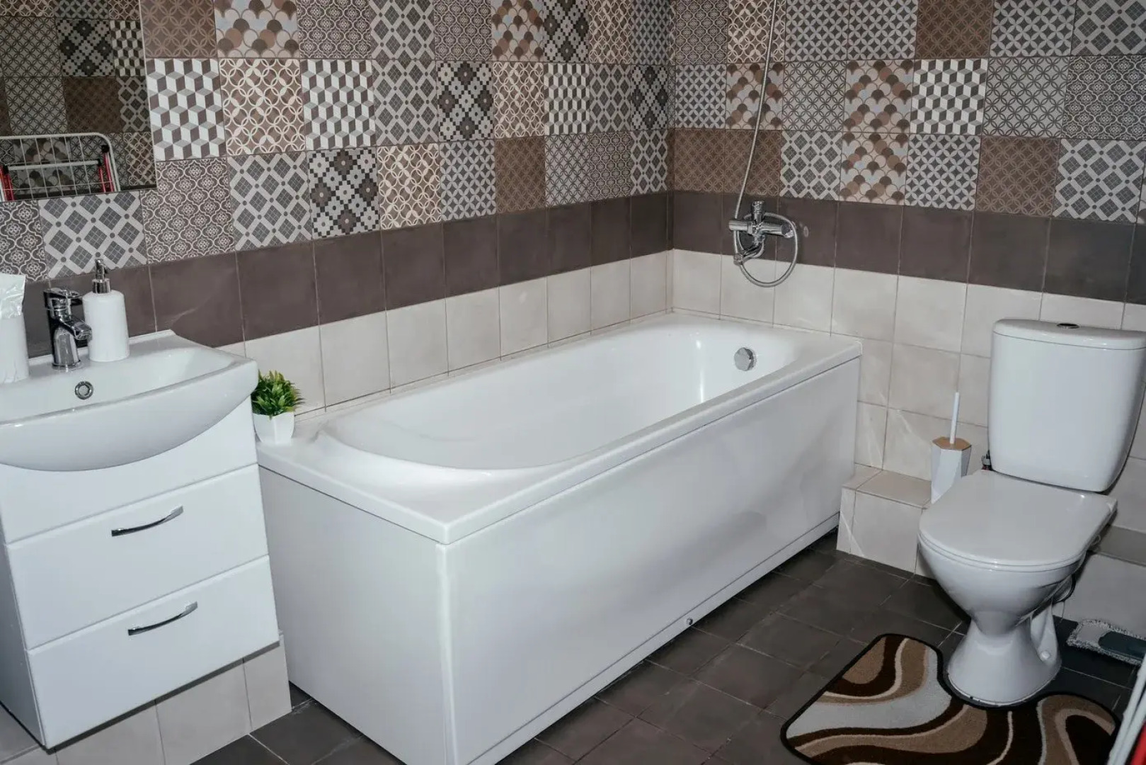 Квартира в современном районе недалеко от центра города