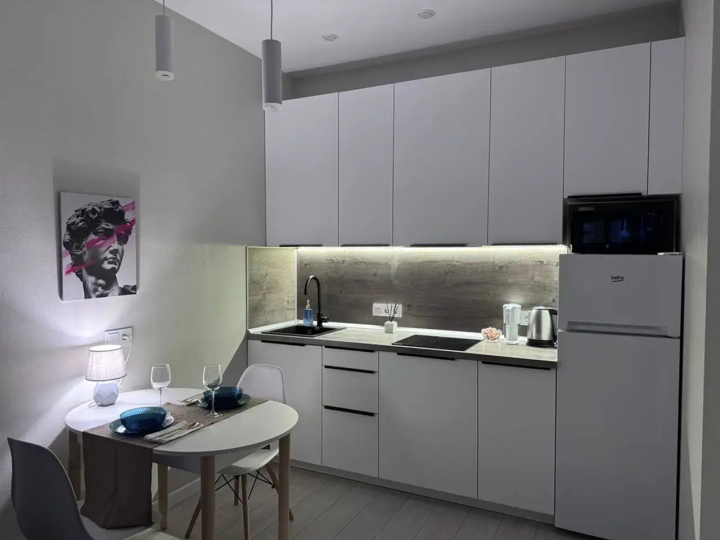 Квартира Евродвушка FamilyStyle в Новом районе Москвы