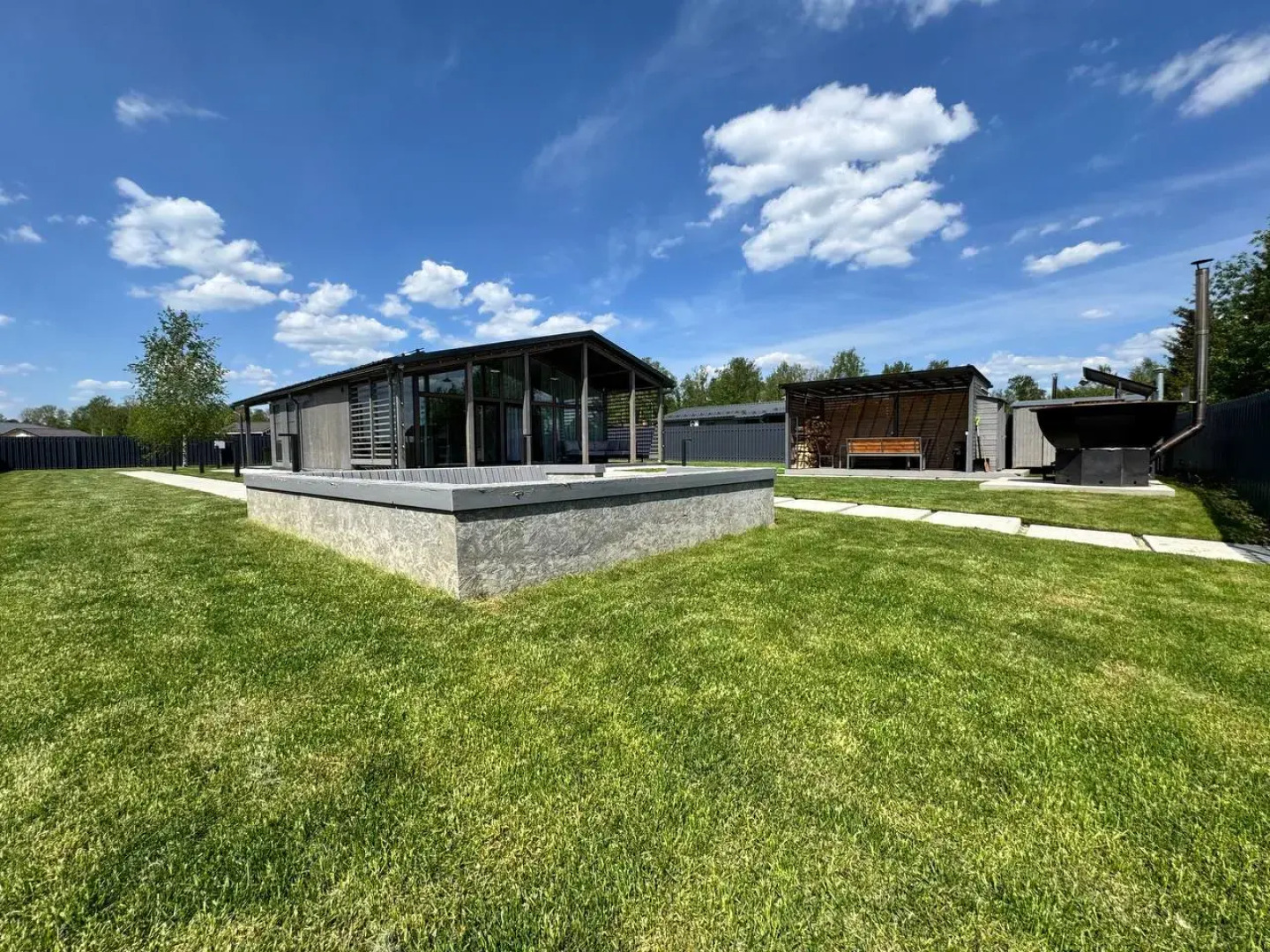 Частный Дом Моя Атмосфера Робуст 84 с Сауной