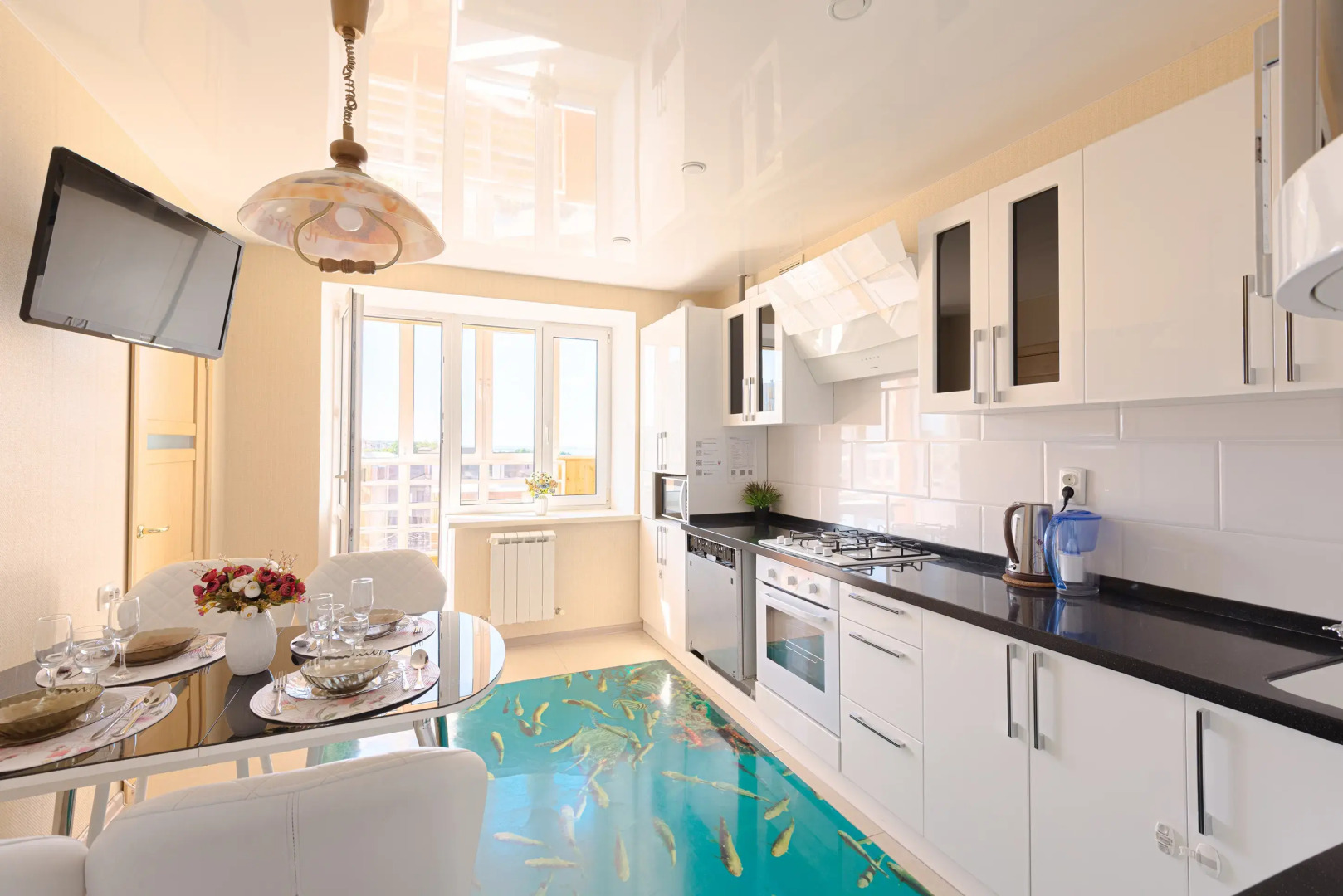 Квартира 1-к в престижном мкр. на Ильенко 14/7 от RentAp, 4 сп.места