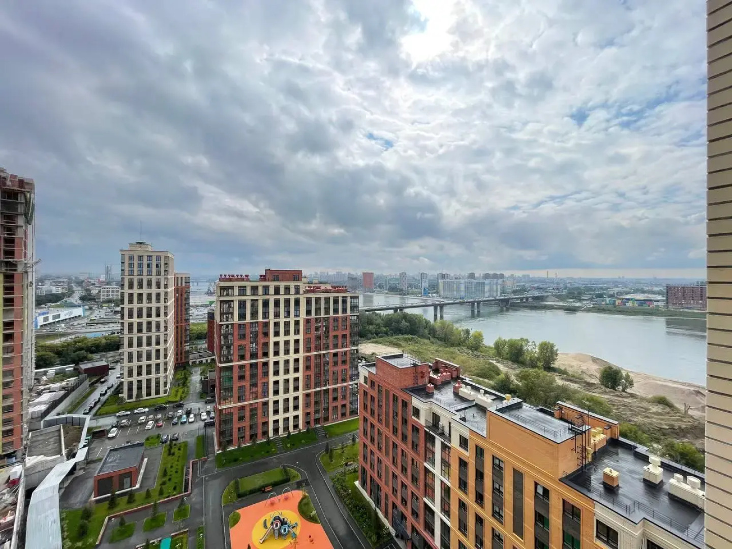 Квартира Евро 3шка У Аквапарка С Панорамным Видом на Реку