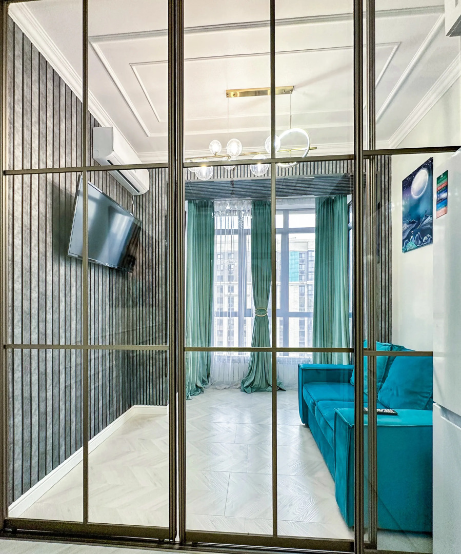 Квартира Лучшие Апартаменты Алматы Рядом ТРЦ Мега Алматы 223