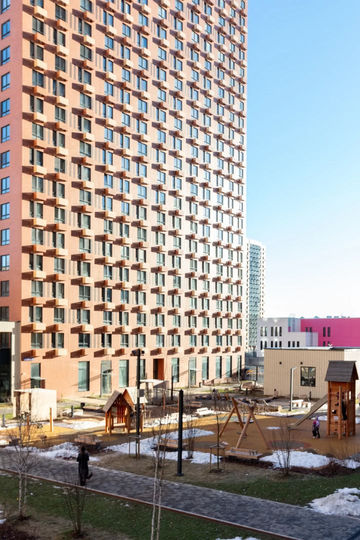 Апартаменты студия в жилом кoмплексе Mитинский лeс в Моcквe