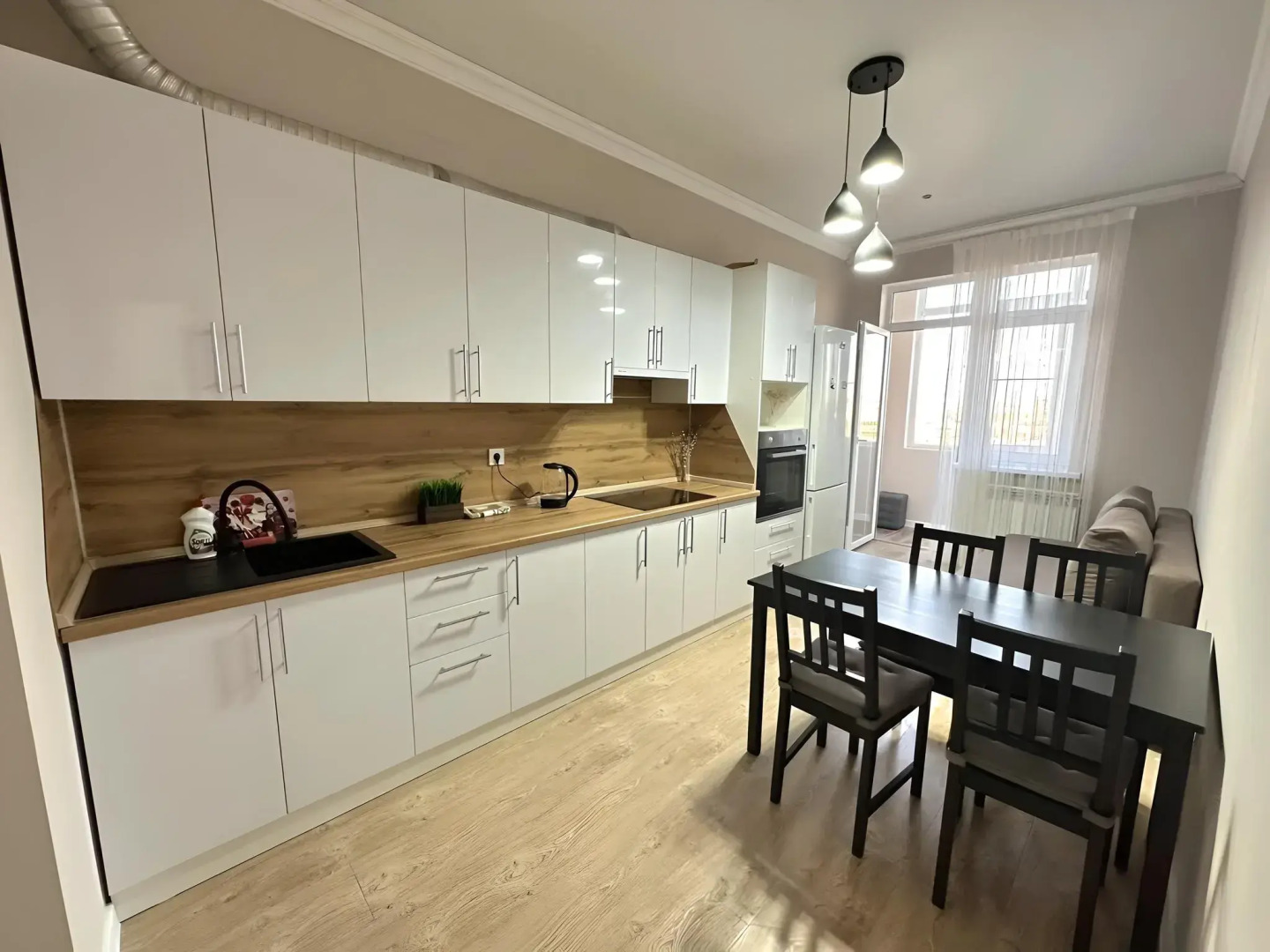 Апартаменты на Пушкина 54 с панорамой и красивым видом на город и парковочным местом