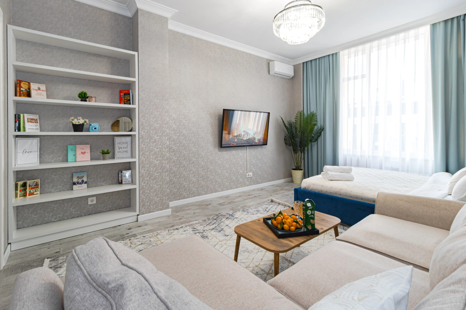 Апартаменты Стильные Двухкомнатные