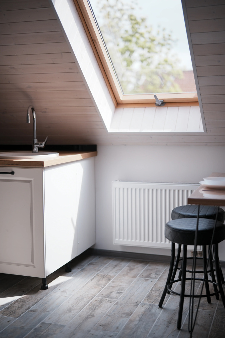 Квартира Однокомнатная мансарда у моря