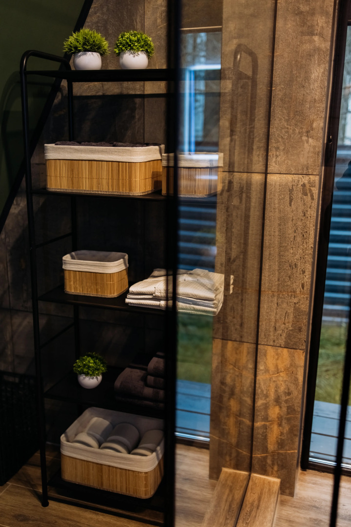 Частный дом A-frame Ванхейм с сибирским чаном