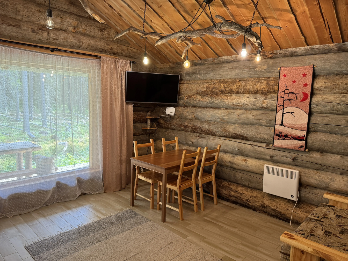 Коттедж Карелия Медвежка с Видом во Внутренний Двор