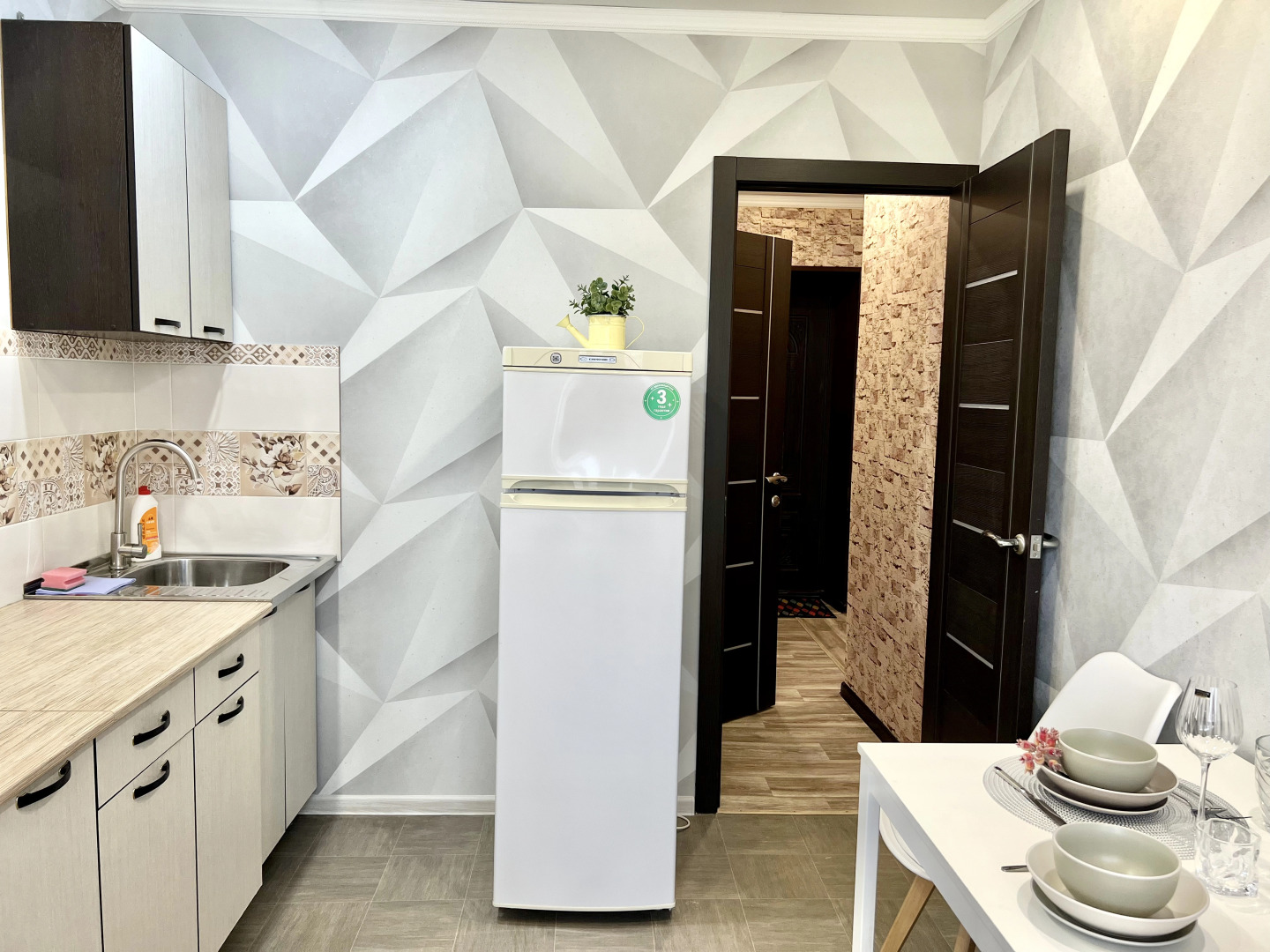 Квартира Просторная с Балконом на Строителей 2