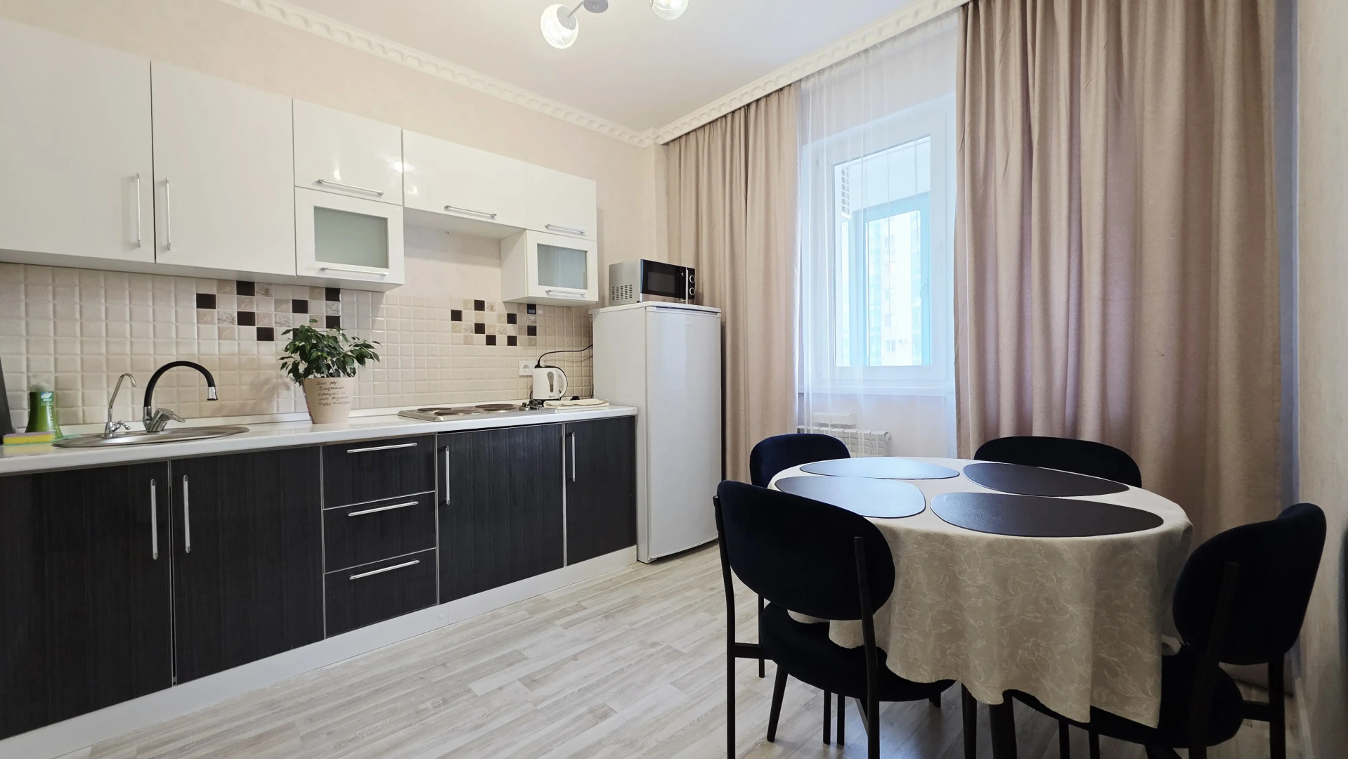 Апартаменты 1-комн для 4х человек