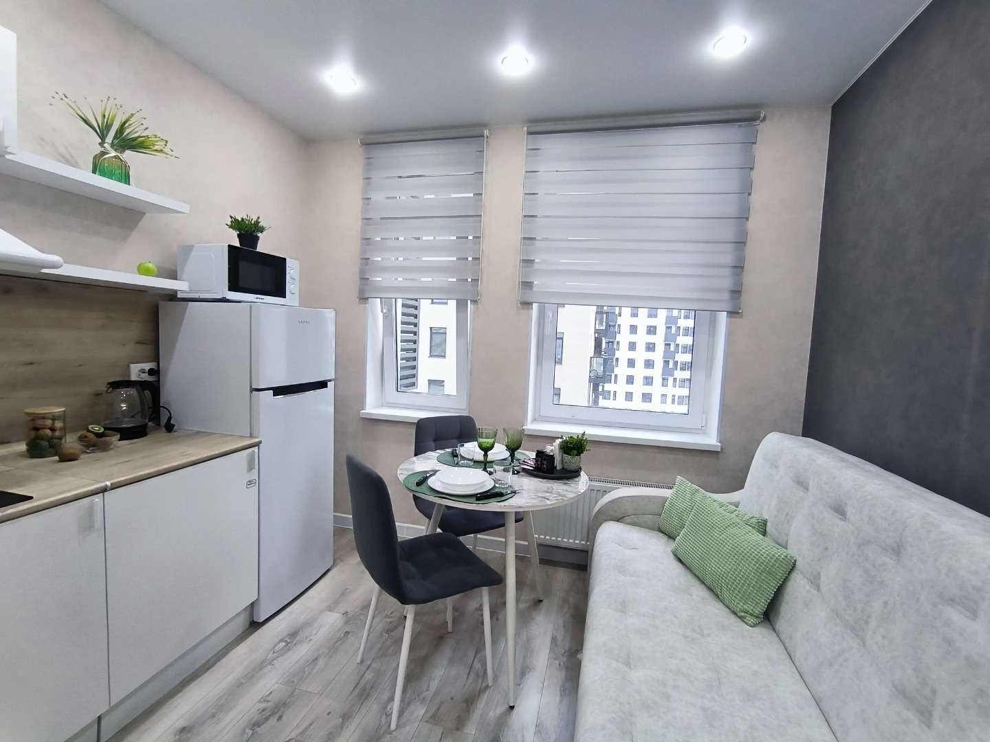 Квартира 1кв Киви рядом с БЦ Нобель