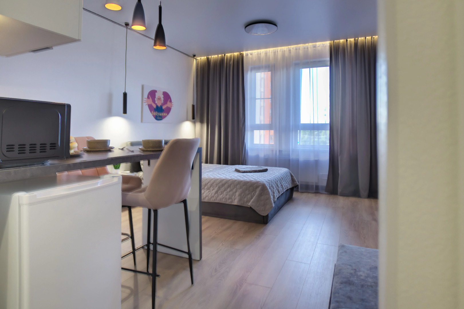 Апартаменты Студия рядом с Технопарком