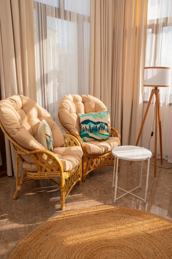 Апартаменты с видом на горы в оздоровительном центре Река Жизни