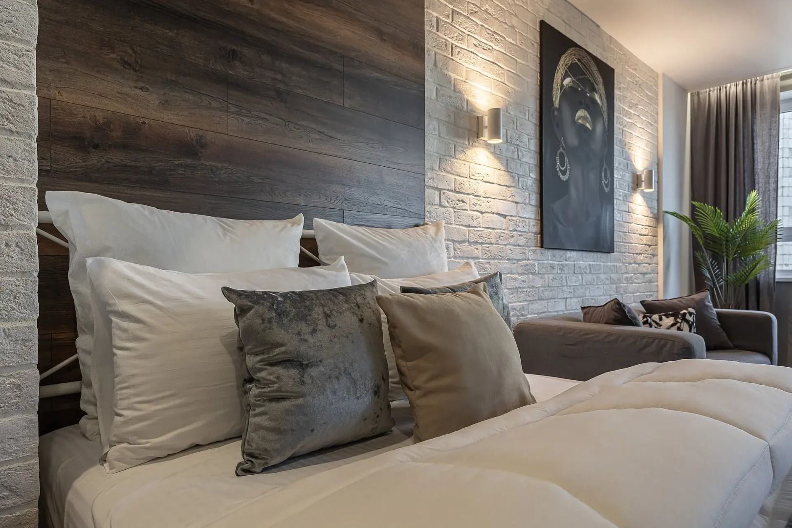 Квартира Студия в новом доме рядом с канатной дорогой