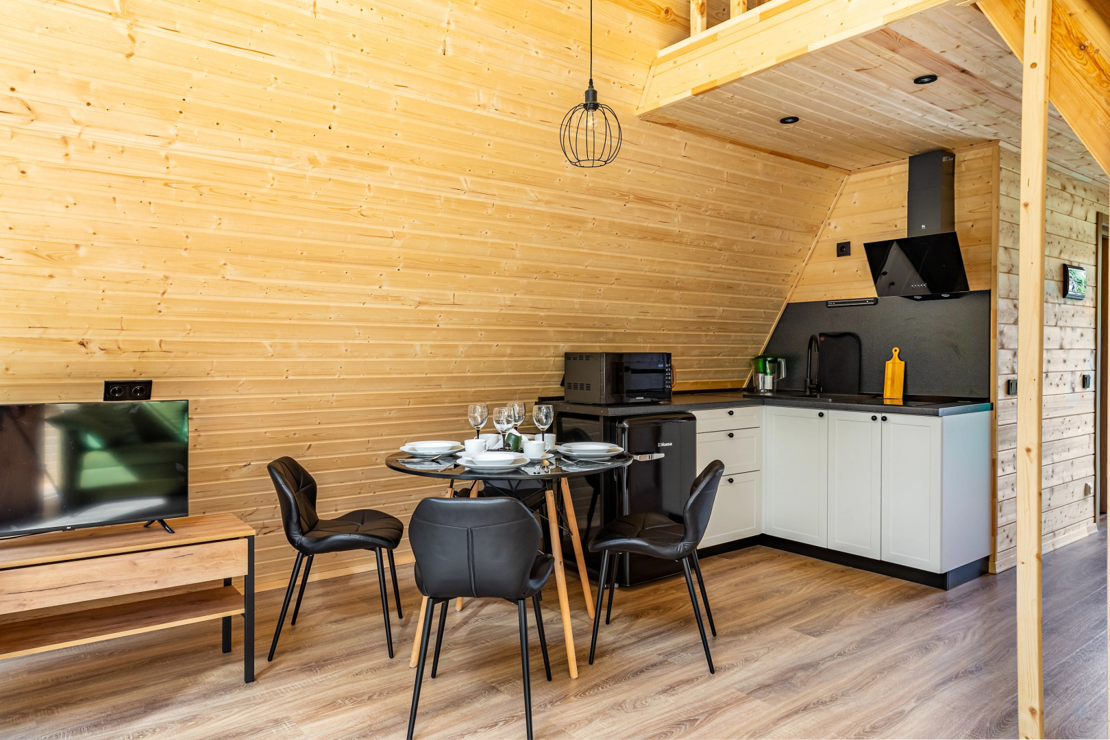 Частный дом InHome24 Уютный дом А-фрeйм Ольховка