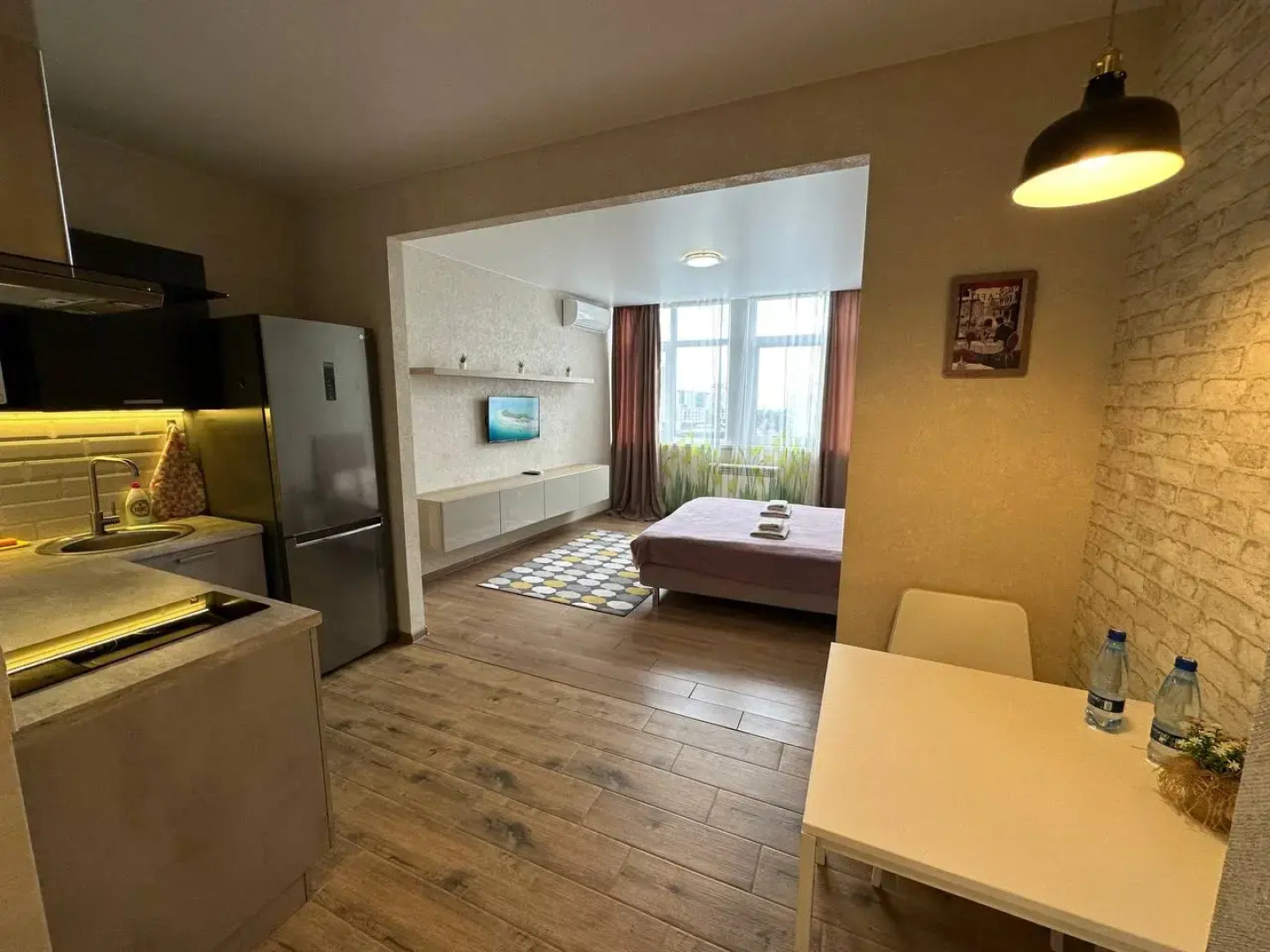 Апартаменты ЖК Москва seaview nice bed