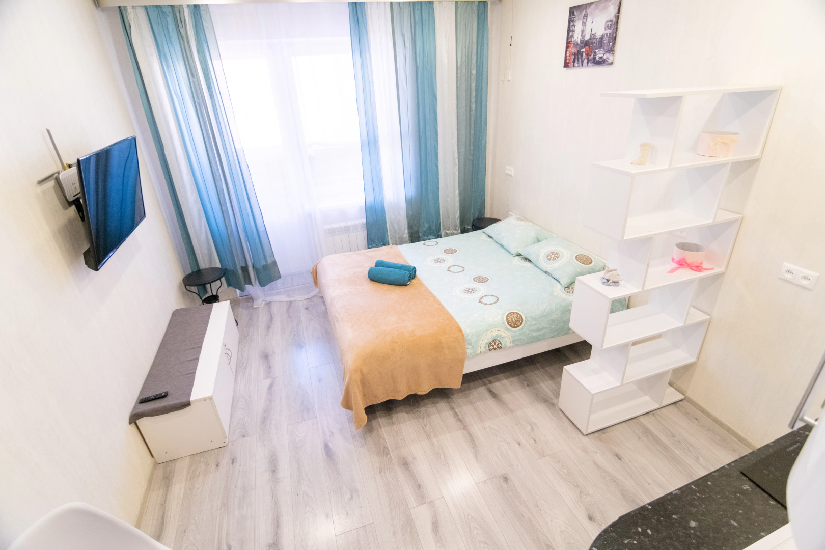 Апартаменты стильная студия в новострое