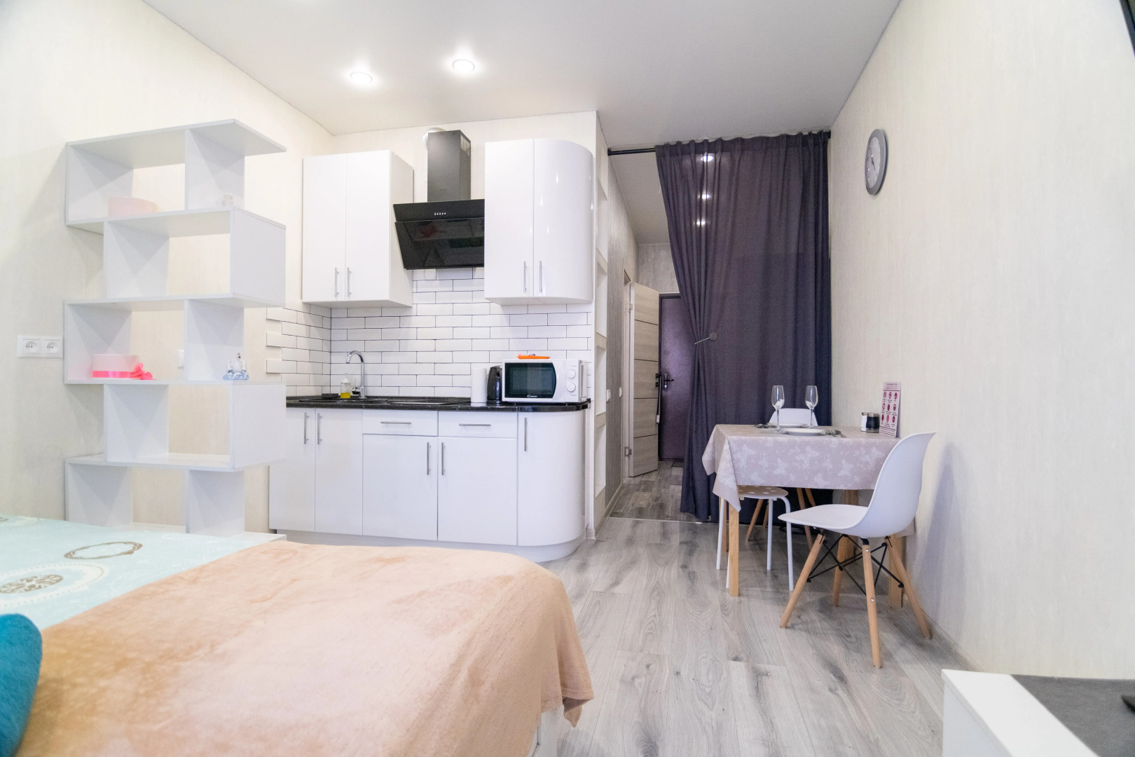 Апартаменты стильная студия в новострое