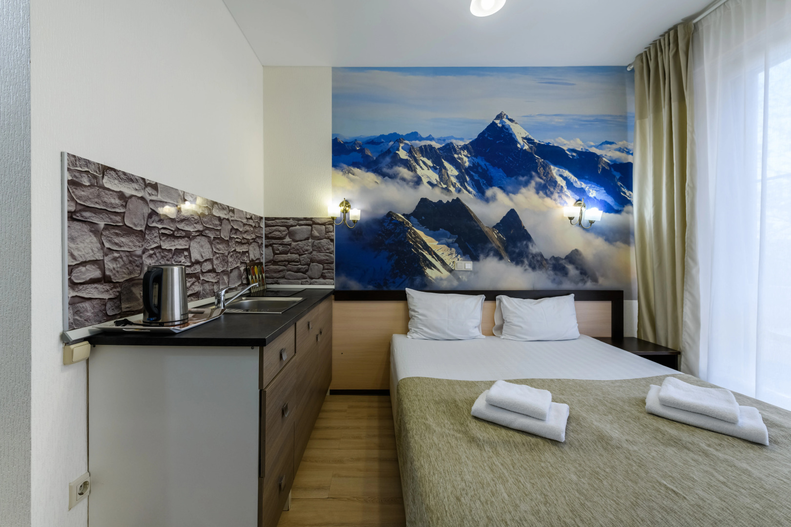 Апартаменты Оплот - С балконом 9