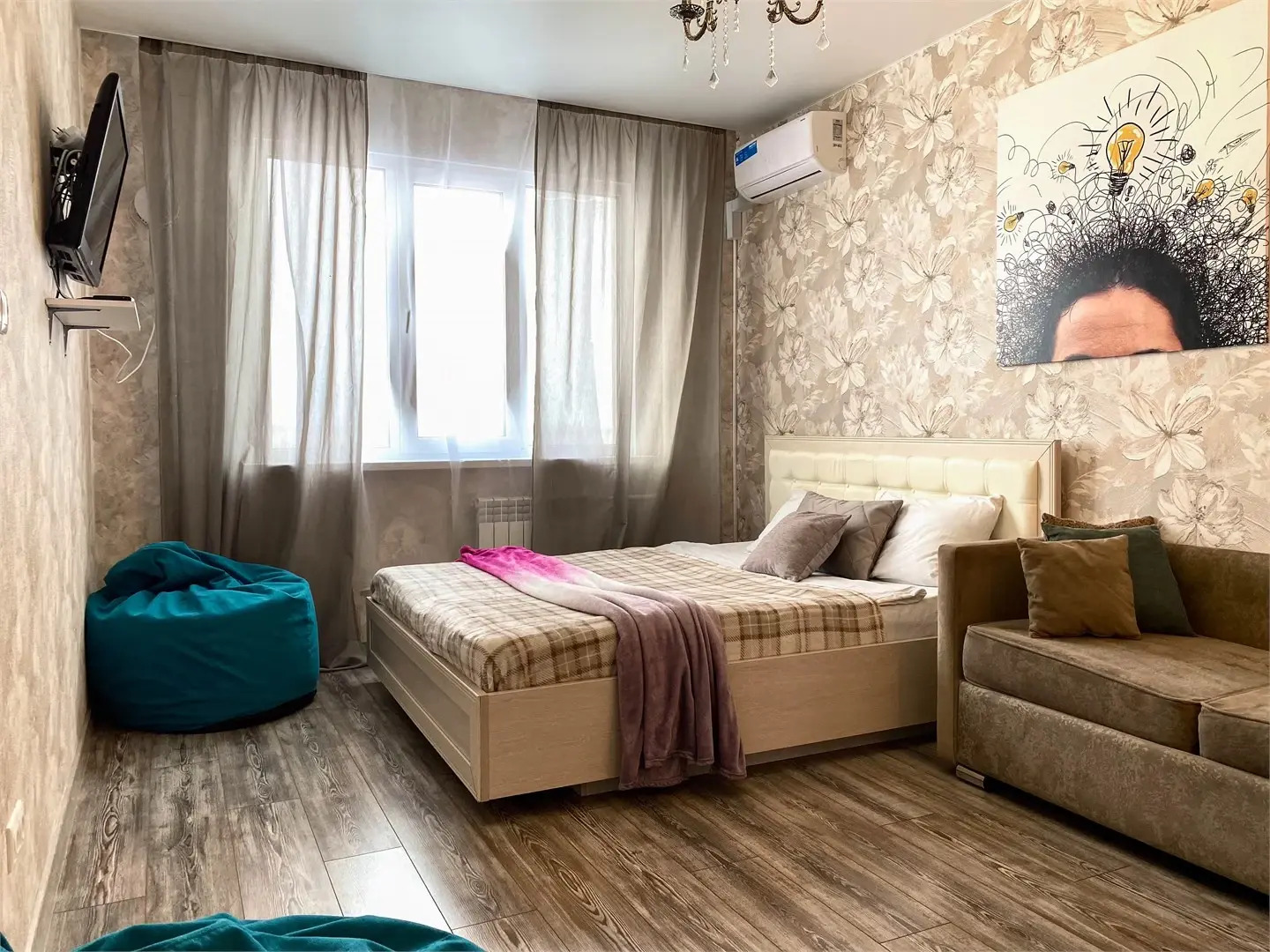 Апартаменты у аквапарка Улёт 144