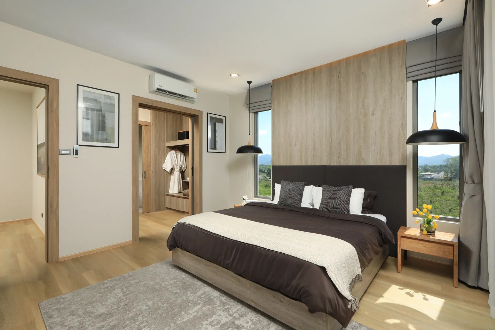 Вилла New Zenithy 3 спальни частный бассейн рядом с пляжем Банг Тао Zen-9