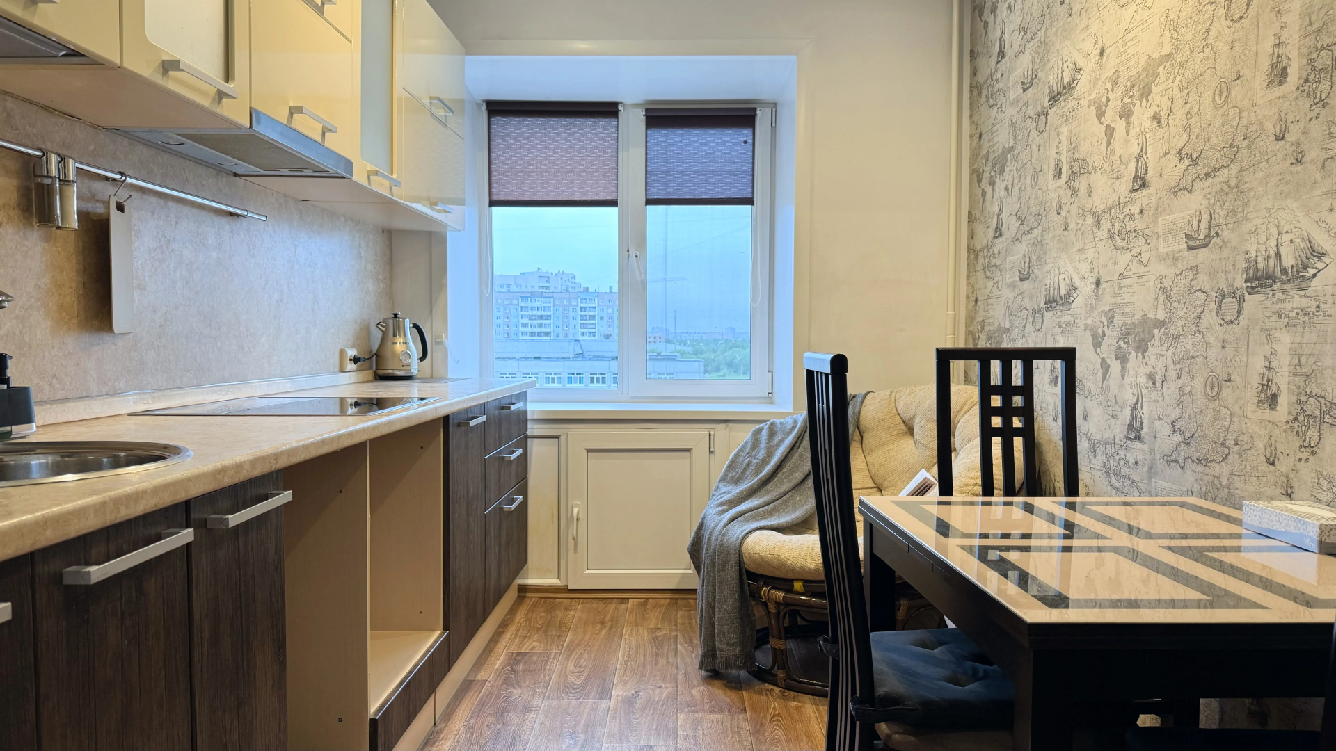 Квартира Двухкомнатная с раздельными комнатами