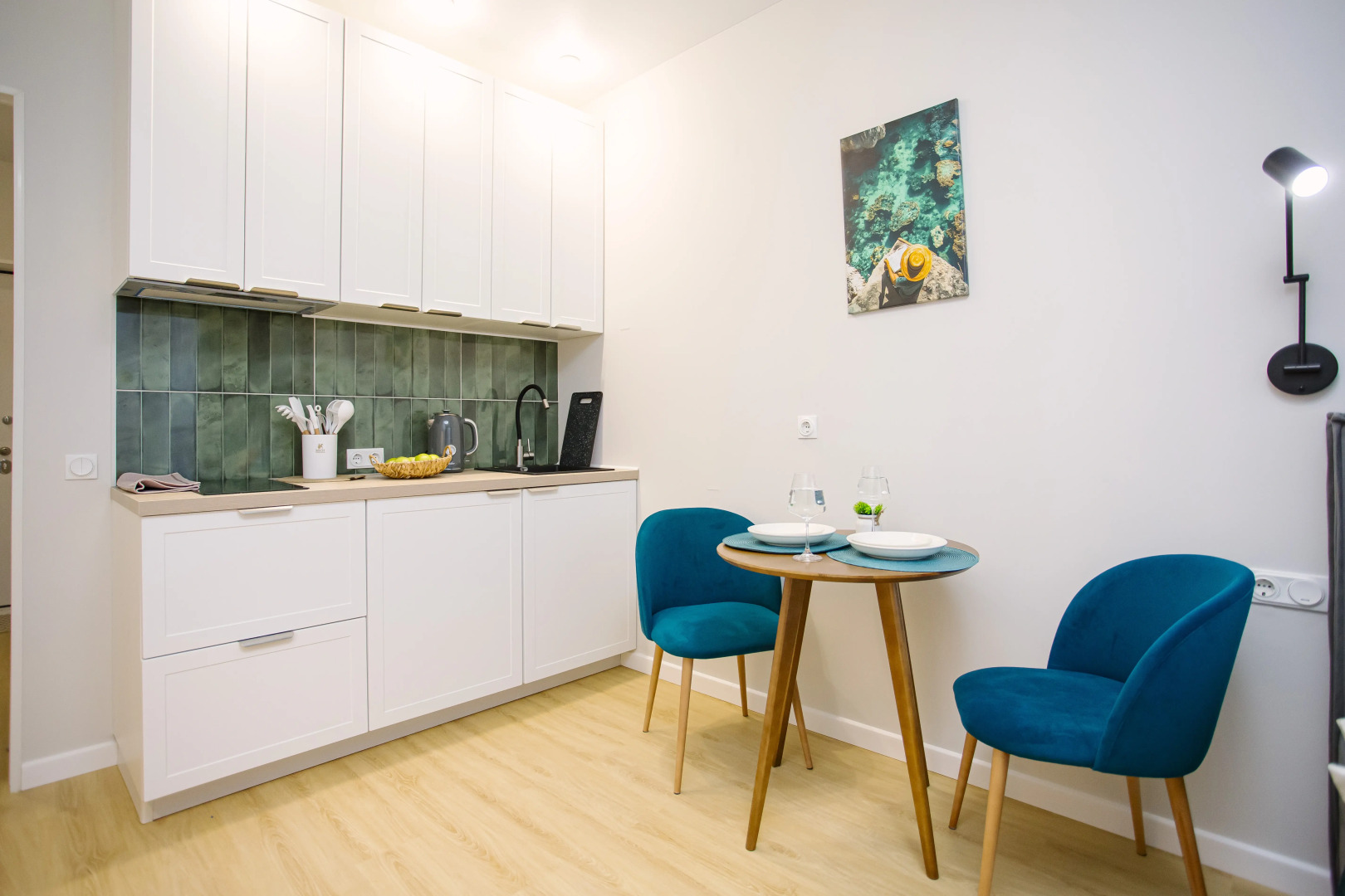 Апартаменты Сердце Ярославля Лазурь 1