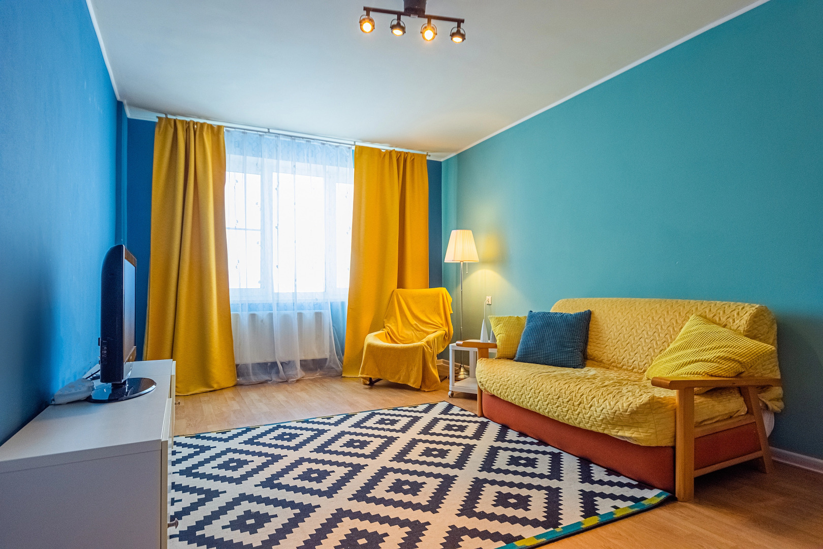 Квартира двухкомнатная Stepanenkov на Волжской наб. 24 | ЖК Седьмое небо