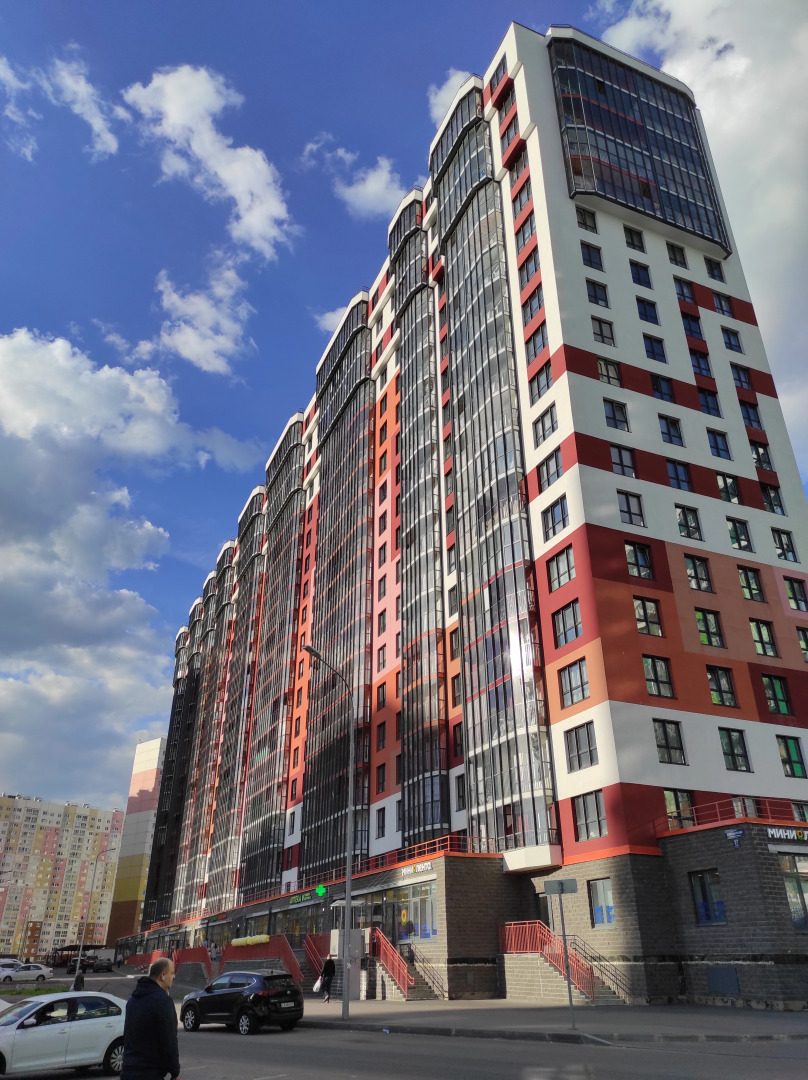 Квартира Приморский Legend 1-к с Диваном на Кухне