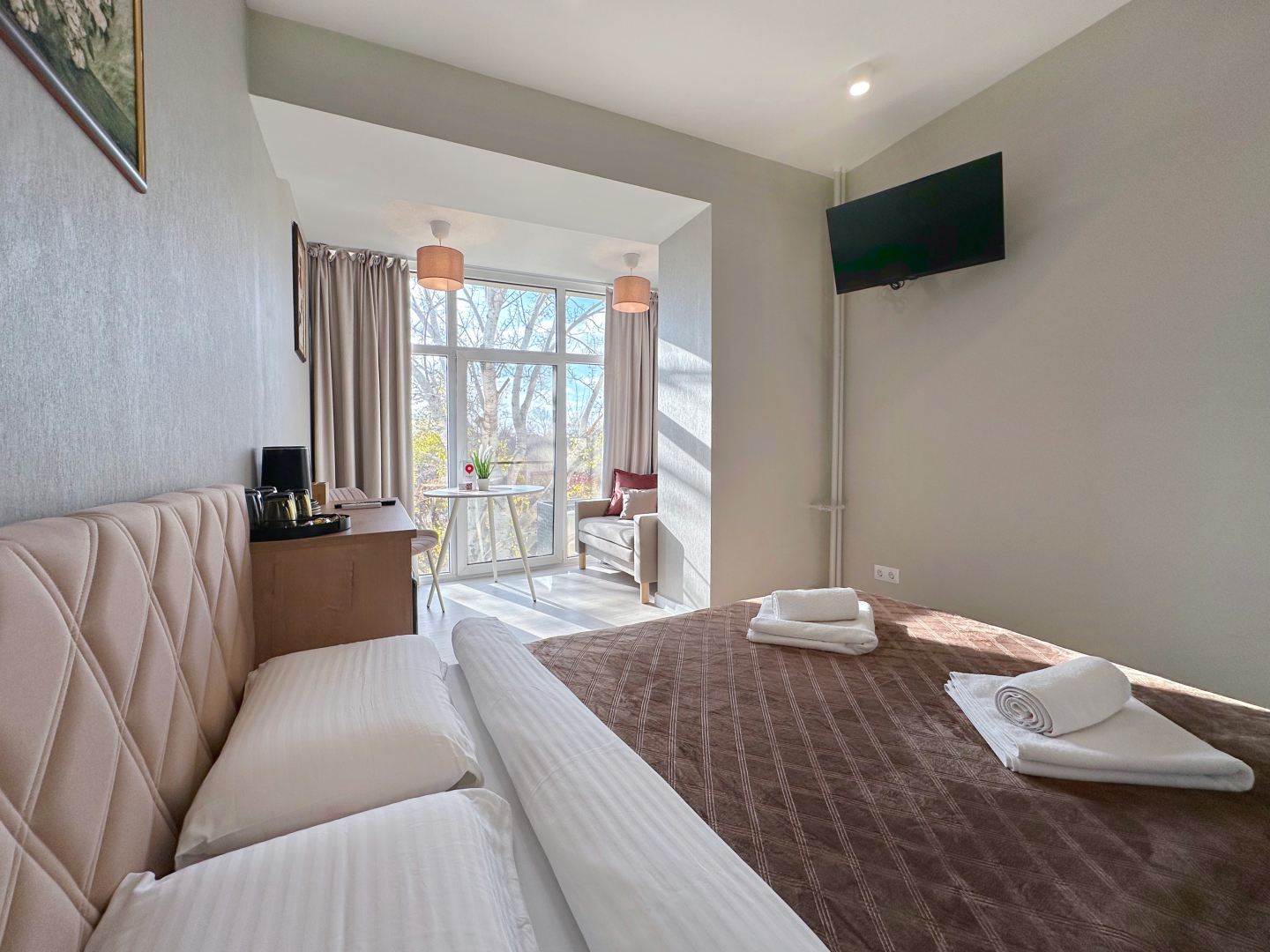 Апартаменты с видом в Парк Победы ЖК Городской сад