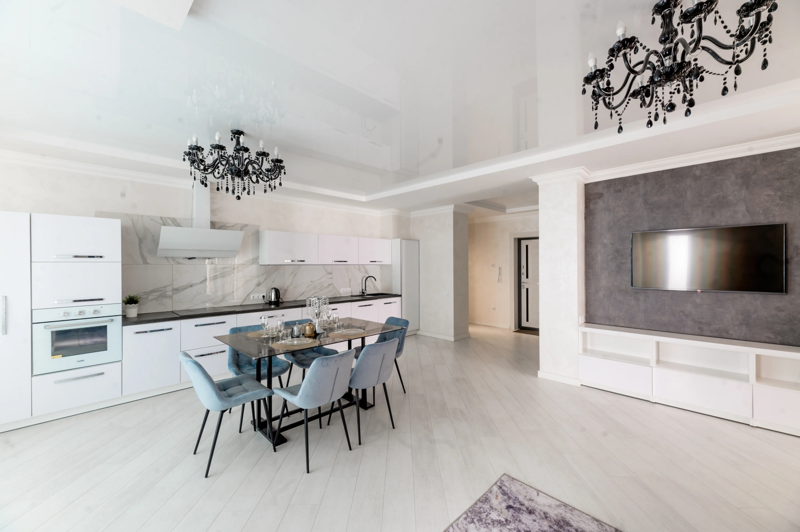 Апартаменты 4х Комнатные Современном ЖК Каскад на Скрыганова