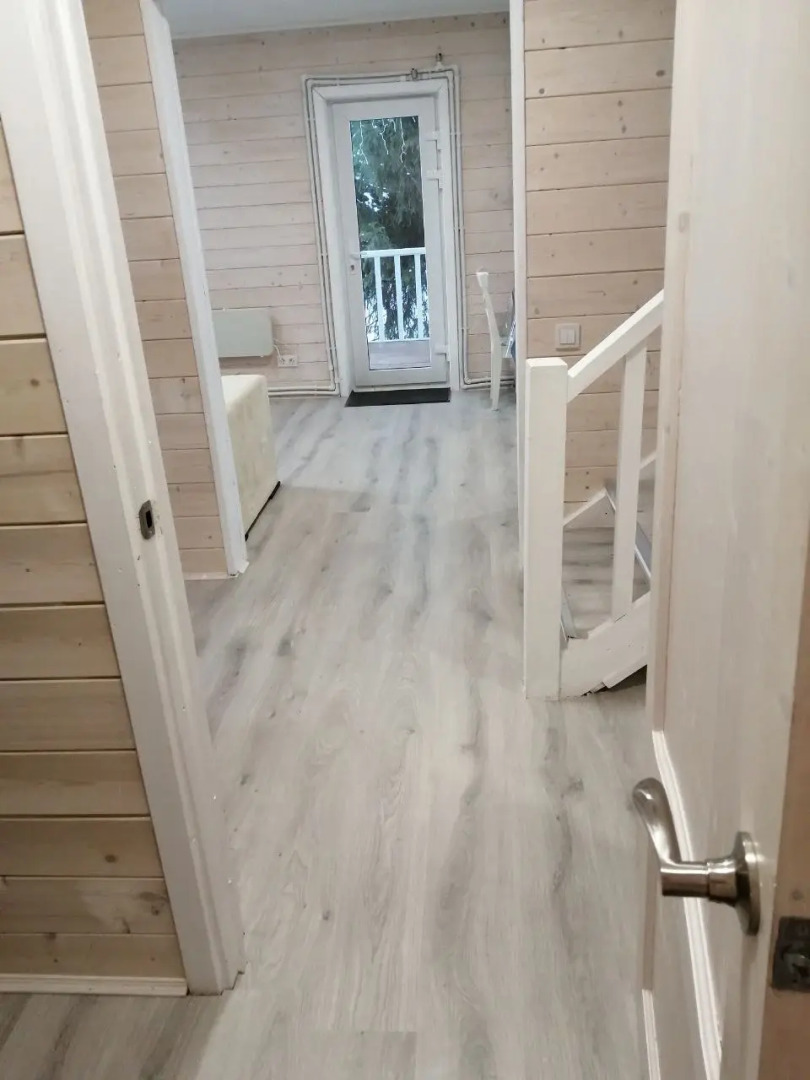 Частный дом с верандой и сауной