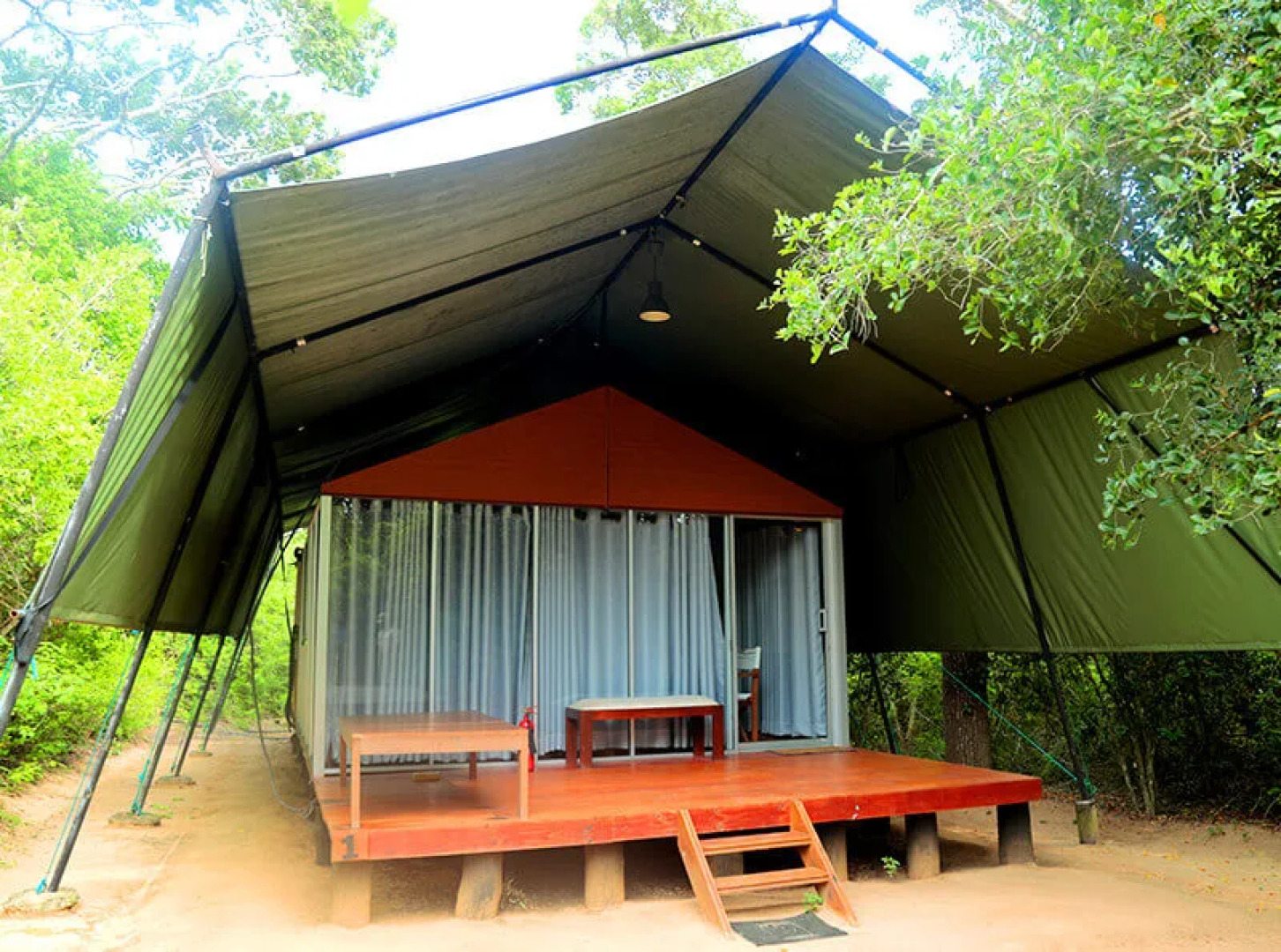 Отель Camping Yala Hotel Ravana luxury Safari Camp Tents