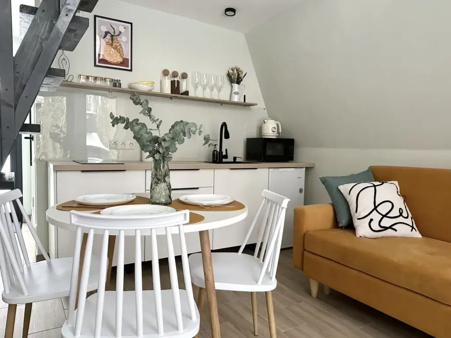 Частный Дом Афрейм с видом на лес №1