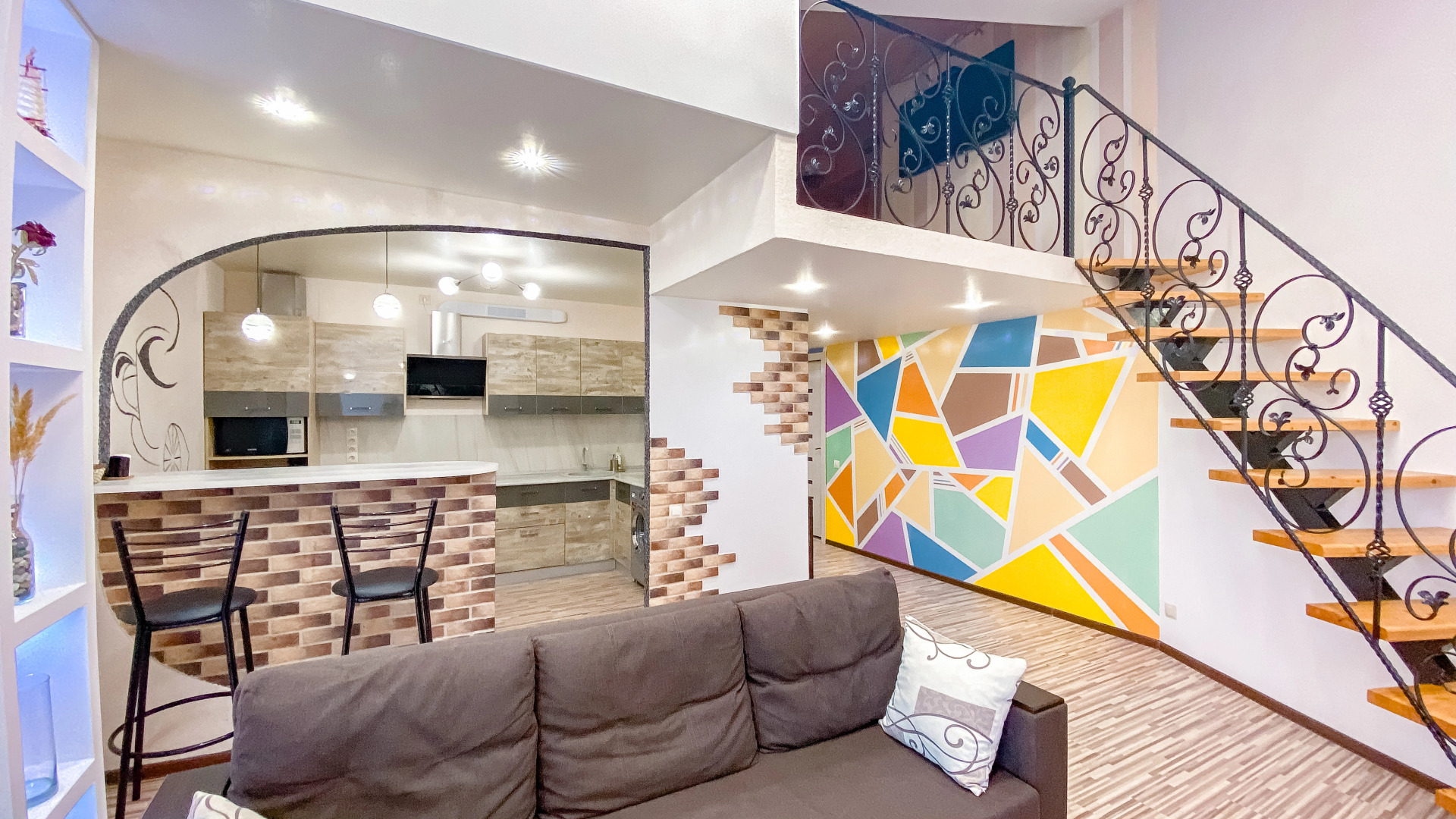 Апартаменты Abri Luxe в Адлере с видом на горы в ЖК Коралл