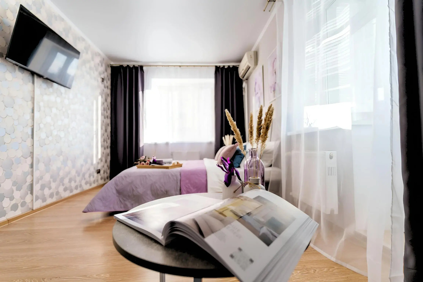 Квартира двухкомнатная Апарт Отелика в Шаговой Доступности от Парка Галицкого