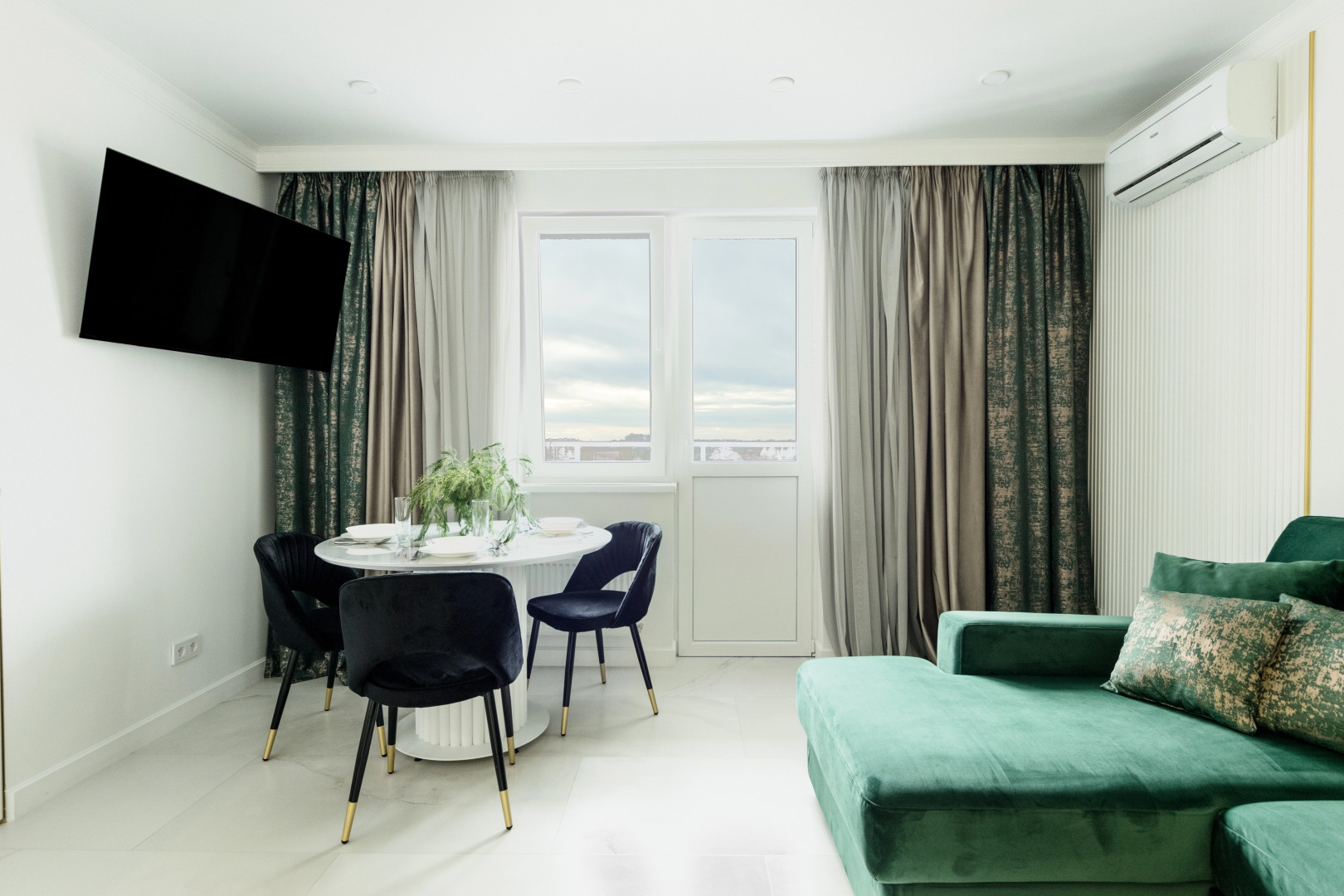 Апартаменты Морент с дизайнерским ремонтом в ЖК Фрукты