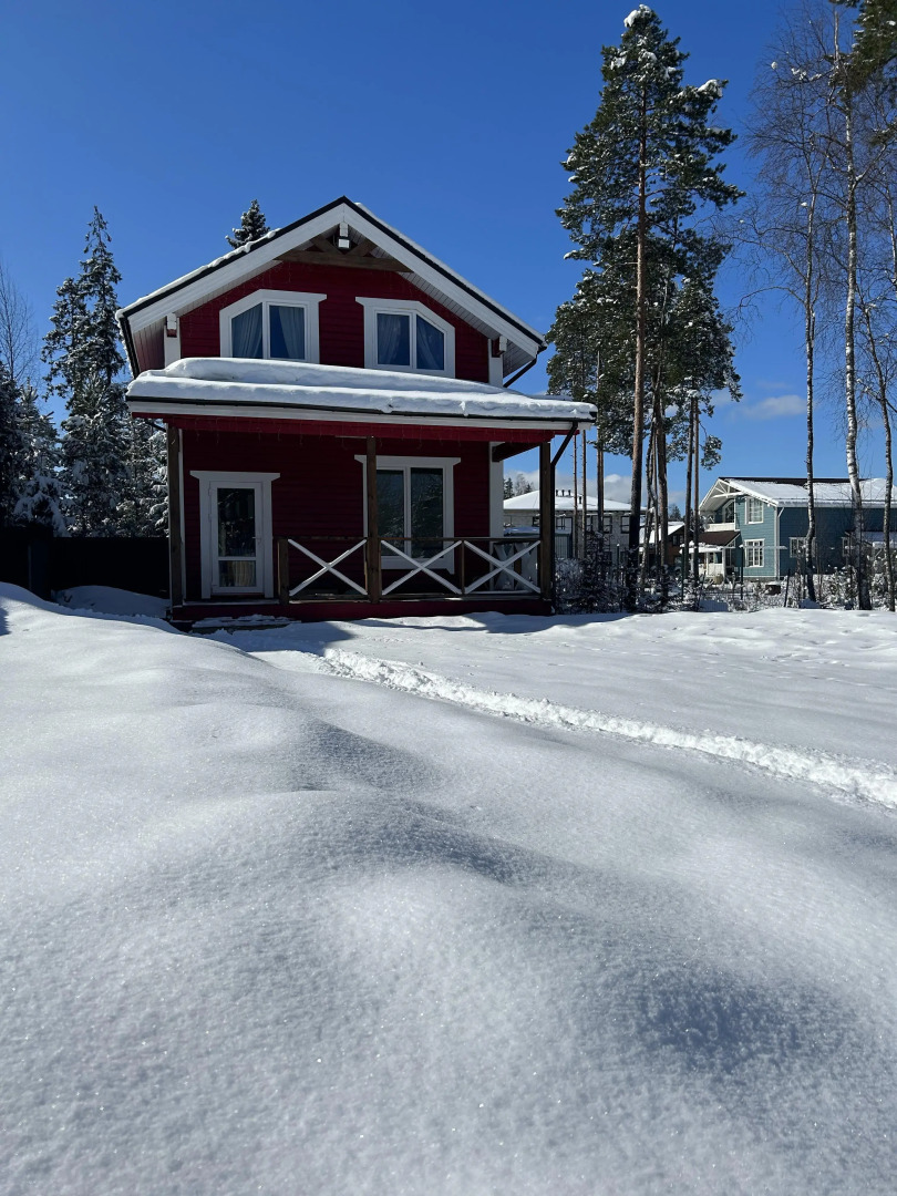 Частный дом Брусничный Коттедж с сауной