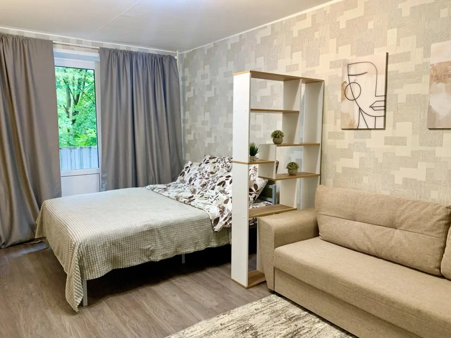 Квартира Уютная Комфортная в Пяти Минутах от Метро