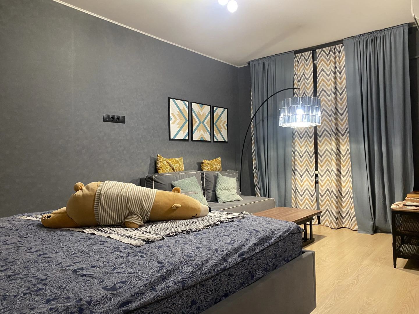 Апартаменты КакДома - Стильная студия рядом с Шереметьево