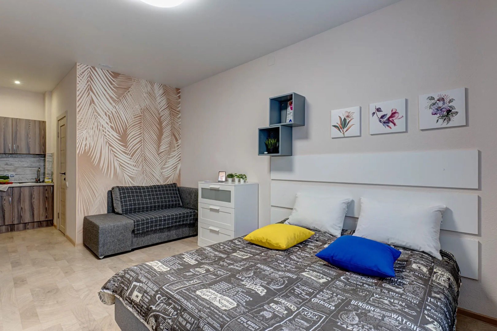 Апартаменты рядом с хвойной рощей